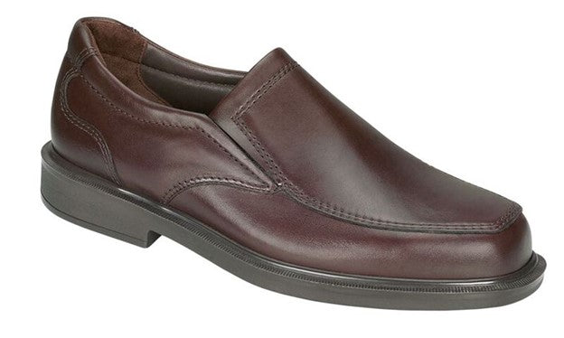 SAS Diplomat Mens‎ Brown Leather Slip On Loafer Dress Shoes Size 10.5M Sas Men Loafers Slip-On Diplomat Leather | Mercari main image 3